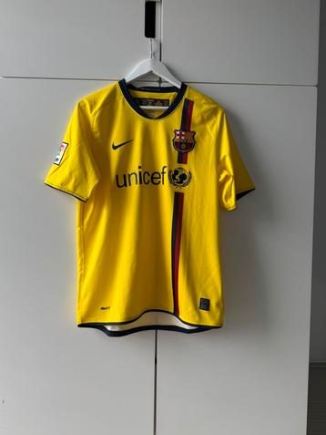 FC Barcelona Nike voetbalshirt 2008/09 – Uit beschikbaar voor biedingen
