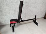 Verstelbare Fitness bank (Bench 500), Sport en Fitness, Fitnessmaterialen, Ophalen, Gebruikt, Benen, Fitnessbank