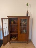 Prachtige vitrinekast in goede staat!, Ophalen, Gebruikt, Glas, Met deur(en)