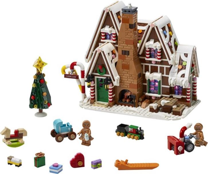 LEGO 10267 Christmas  Gingerbread House    nieuwe doos, Kinderen en Baby's, Speelgoed | Duplo en Lego, Nieuw, Lego, Complete set