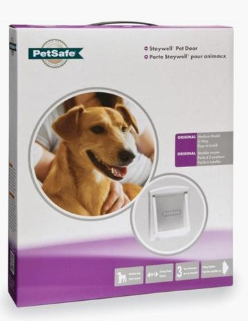 Honden/kattenluik voor middelgrote hond, Dieren en Toebehoren, Ophalen, Zo goed als nieuw