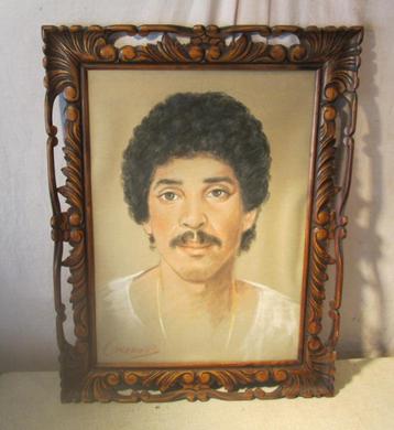 Prachtige antieke Houten Artdeco Fotolijst 67x51 / 54x38 beschikbaar voor biedingen