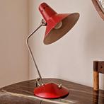 Tafellamp vintage rood, Ophalen of Verzenden, Zo goed als nieuw