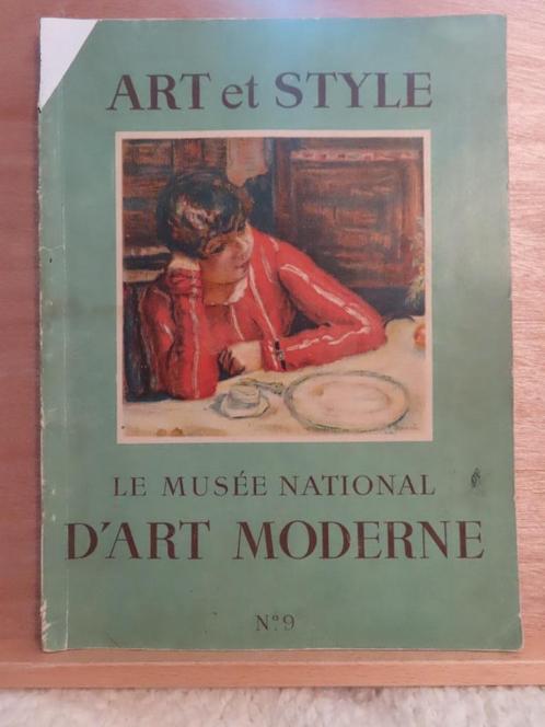 Art et style 9/Musée national d'art moderne/N9 Imp, Livres, Art & Culture | Arts plastiques, Utilisé, Peinture et dessin, Enlèvement ou Envoi