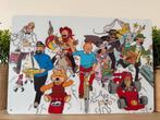 Plaque murale en métal Tintin, Enlèvement ou Envoi, Tintin, Neuf, Image, Affiche ou Autocollant