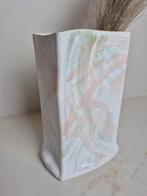 Vaas in keramiek met pastelkleuren, Huis en Inrichting, Woonaccessoires | Vazen, Aardewerk of Porselein, Ophalen of Verzenden