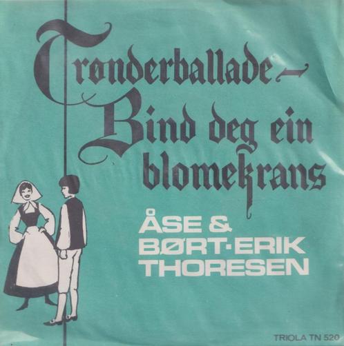 Bort Erik Thoresen - Tronderballade – Single, Cd's en Dvd's, Vinyl Singles, Gebruikt, Single, Wereldmuziek, 7 inch, Ophalen of Verzenden