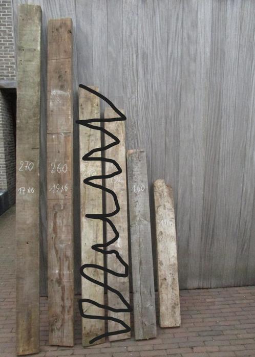 8 balken / juffers, Tuin en Terras, Palen, Balken en Planken, Gebruikt, Balken, Ophalen