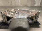 Italiaans marmer salon tafel Roche Bobois 1970 “eye” ️, Ophalen of Verzenden, Zo goed als nieuw