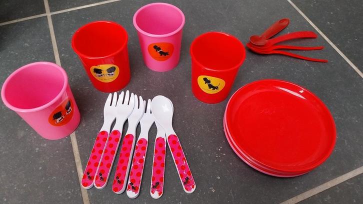 Vaisselle enfant Jip et Janneke, Kinderen en Baby's, Overige Kinderen en Baby's, Ophalen