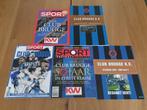 Lot tijdschriften/boeken Club Brugge, Comme neuf, Enlèvement ou Envoi, Sport de ballon