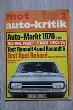 Mot auto-Kritik. (24/01/1970), Ophalen of Verzenden, Gelezen, Algemeen