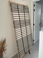 Lattenbodem met matras, Ophalen, 90 cm, Eenpersoons, Zo goed als nieuw