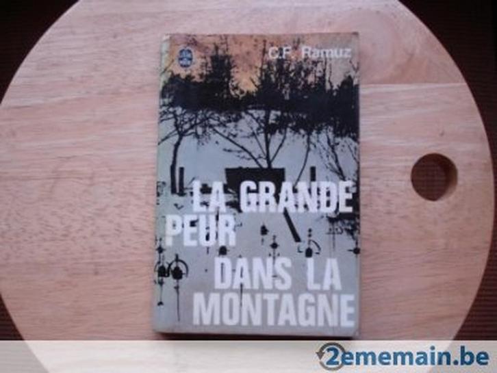 La grande peur dans la montagne, C.F. Ramuz, Livres, Romans, Utilisé, Enlèvement
