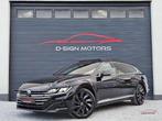 VOLKSWAGEN ARTEON SB 2.0 TSI R-LINE 190pk DSG 2023 29.140km, Auto's, Arteon, 4 cilinders, Zwart, Leder