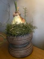 Houten katrol/ kandelaar/ pennenhouder, ., Ophalen of Verzenden, Zo goed als nieuw, .