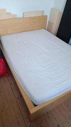 Malm bed 140 200, Ophalen, Gebruikt, 140 cm, Twijfelaar