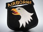 101TH AIRBORNE grand insigne US PARATROOPER, Autres, Enlèvement ou Envoi