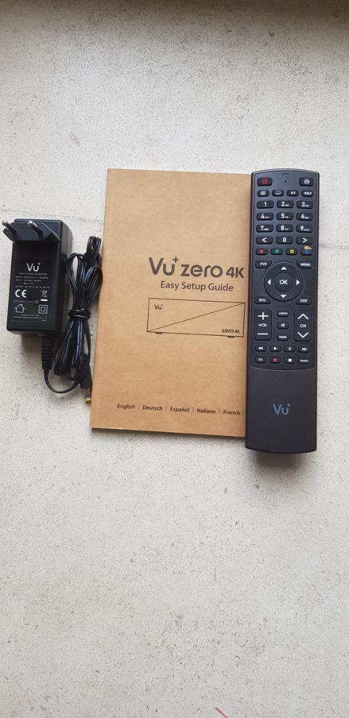 VU+ Zero 4K DVB-S2X, Télécoms, Émetteurs & Récepteurs, Utilisé, Récepteur, Enlèvement