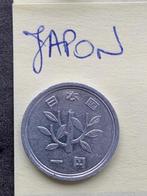 Devise JAPON: 1 pièce 1 yen (1955 - 1989?), Ophalen of Verzenden, Centraal-Azië, Losse munt