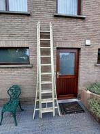 stevige ladder 3 delig, Doe-het-zelf en Bouw, Ladders en Trappen, Ophalen, Gebruikt, Ladder, Opvouwbaar of Inschuifbaar