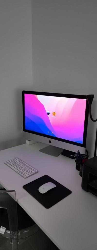 Apple iMac 27inch 5k 8Gb 512Gb ssd i7 2020 nieuwstaat, Computers en Software, Apple Desktops, Zo goed als nieuw, iMac, SSD, 8 GB