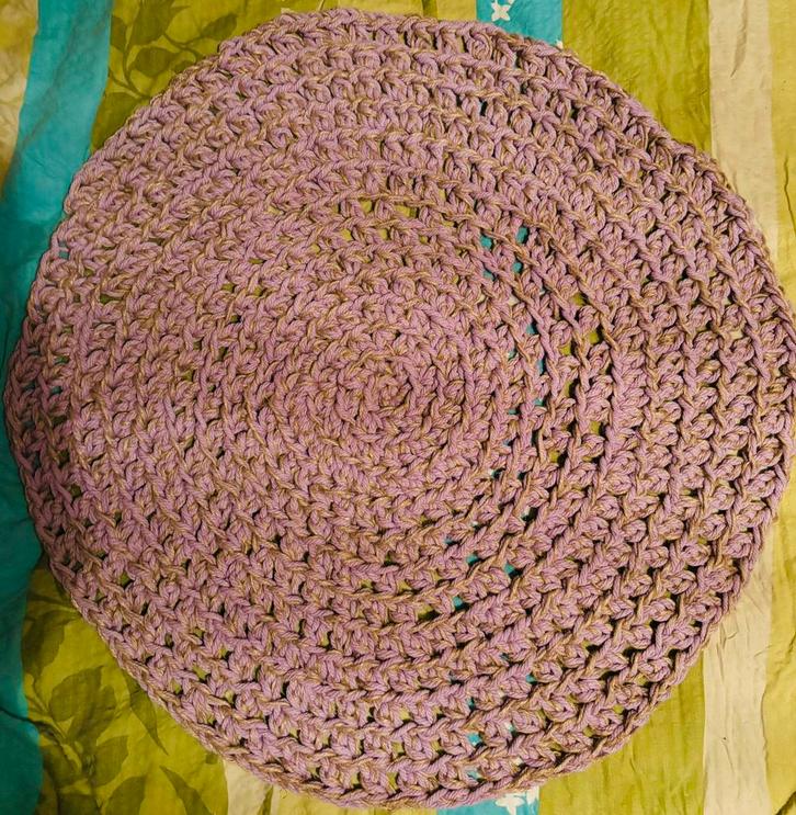 Tapis décoratif en jute, Maison & Meubles, Accessoires pour la Maison | Sous-verres & Sous-plats, Neuf, Enlèvement