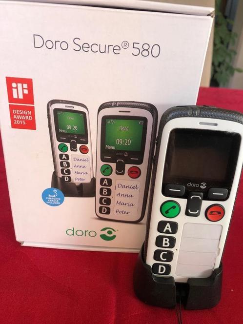 Seniorentelefoon Doro Secure 580, Télécoms, Téléphonie mobile | Marques Autre, Comme neuf, Enlèvement