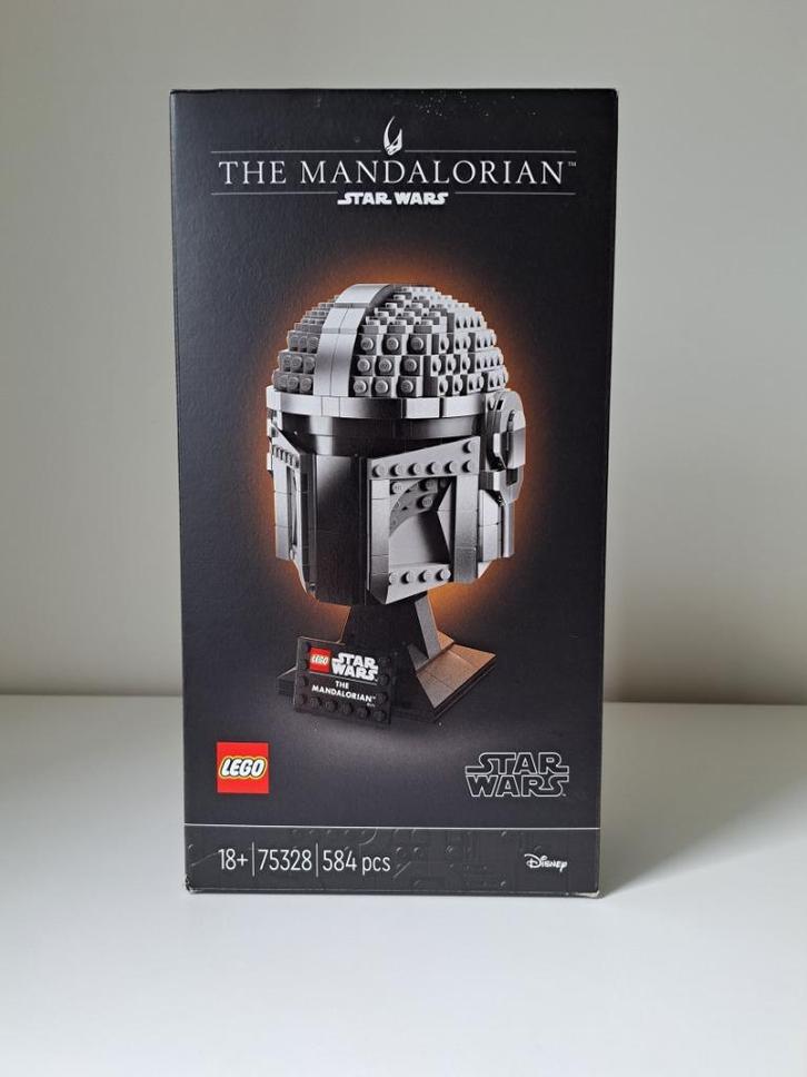 Lego Star Wars 75328 DE MANDALORIAANSE HELM - HELM, Kinderen en Baby's, Speelgoed | Duplo en Lego, Zo goed als nieuw, Lego, Complete set