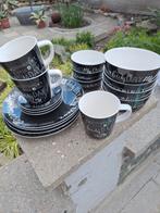 17 stuks potjes, borden en tassen, Huis en Inrichting, Keuken | Servies, Ophalen, Bord(en)