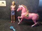 Barbie paard en pop, Gebruikt, Ophalen of Verzenden, Barbie