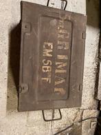 Caisse Sgt EM 5 Bataillon fusillié belge 1944, Ophalen