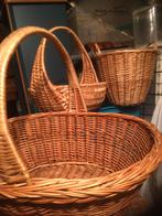 Rieten manden, Osier, Comme neuf, Enlèvement, Panier