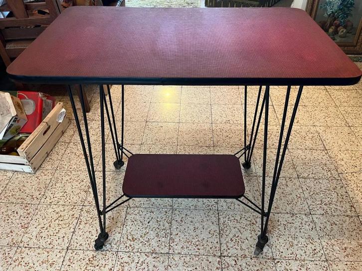 Table TV vintage design 1962, Verzamelen, Retro, Huis en Inrichting, Ophalen