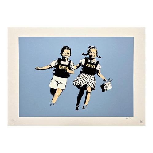 Banksy - Jack & Jill, Antiek en Kunst, Kunst | Litho's en Zeefdrukken, Ophalen of Verzenden