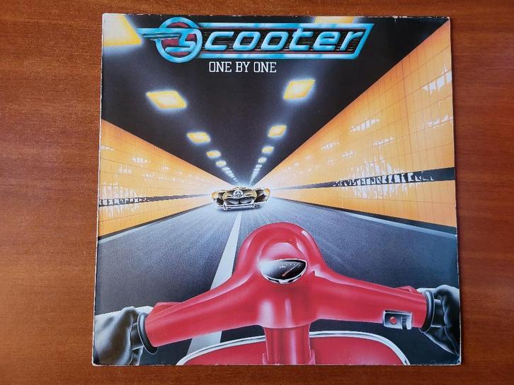 BELPOP LP SCOOTER ONE BY ONE, Cd's en Dvd's, Vinyl | Rock, Zo goed als nieuw, Poprock, 12 inch, Ophalen of Verzenden