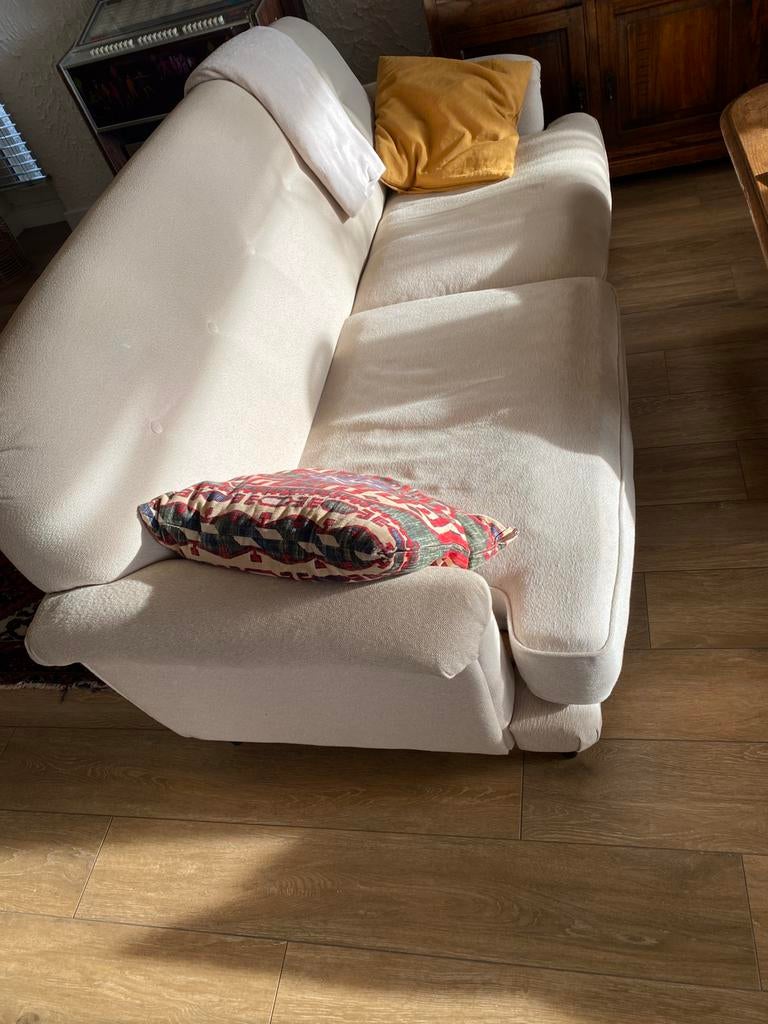 3zits bank 2 stuks ophalen 25euro, Ophalen, Stof, Klassiek