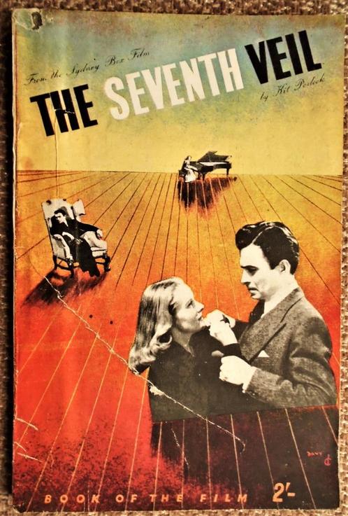 'The Seventh Veil' [Book of the Film] - 1946 - Kit Porlock, Verzamelen, Film en Tv, Gebruikt, Film, Overige typen, Ophalen of Verzenden