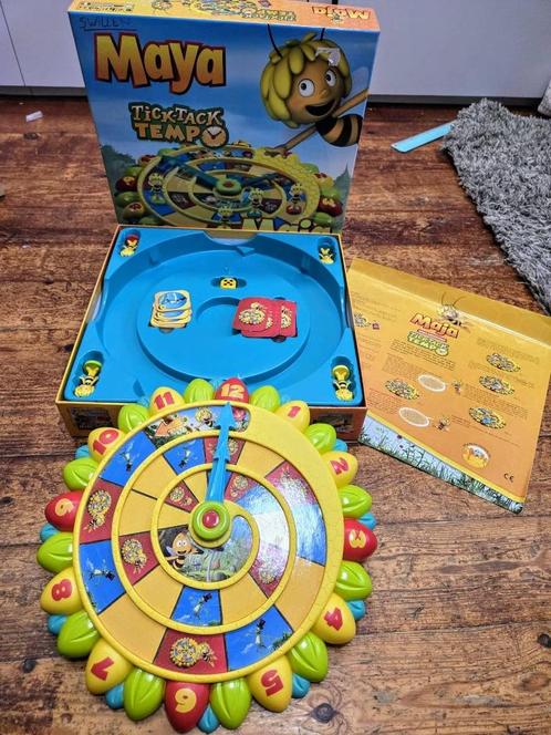 Tick Tack tempo maya vanaf 5 jaar, Hobby en Vrije tijd, Gezelschapsspellen | Bordspellen, Gebruikt, Drie of vier spelers, Ophalen of Verzenden