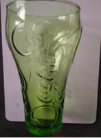 COCA COLA GLAS groen 1 stuk, Ophalen, Zo goed als nieuw, Frisdrankglas