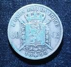 50 cent FR 1898 - Leopold II, Postzegels en Munten, Munten | België, Verzenden, Zilver, Losse munt, Zilver