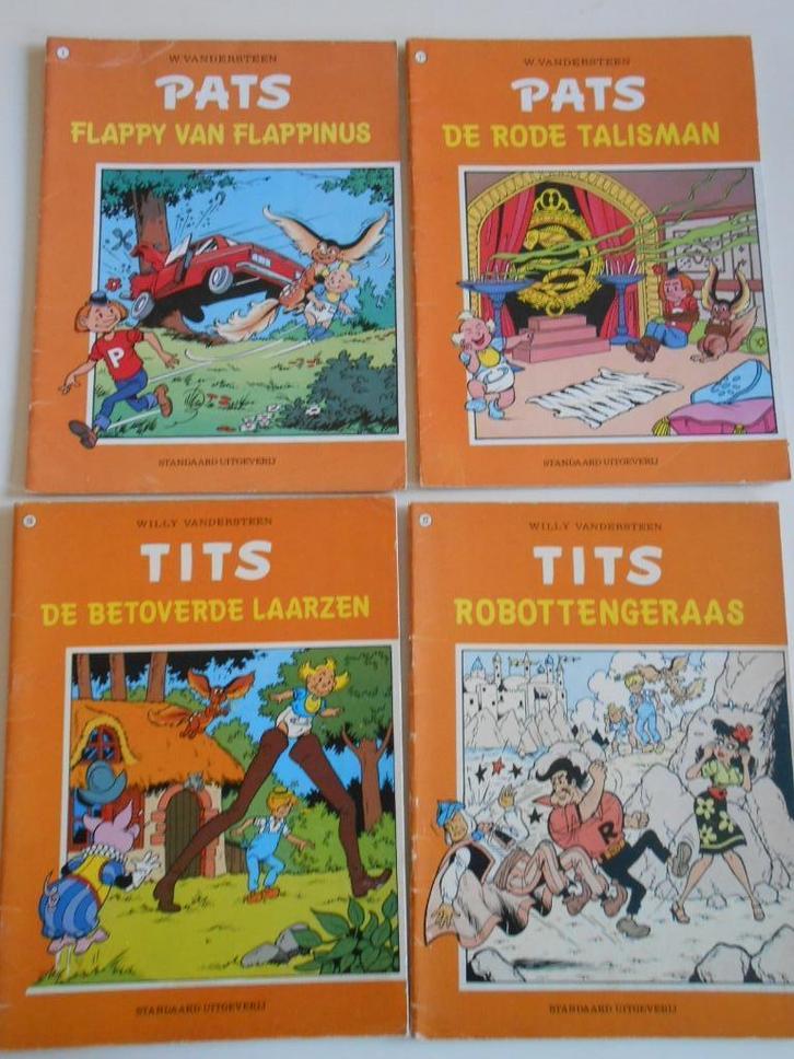 4 strips van Pats . 1975/1983 .  Eerste drukken, Boeken, Stripverhalen, Ophalen of Verzenden