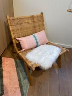 Lounge Fauteuil Riet/Rotan, Osier ou Rotin, Comme neuf, Brun, Enlèvement