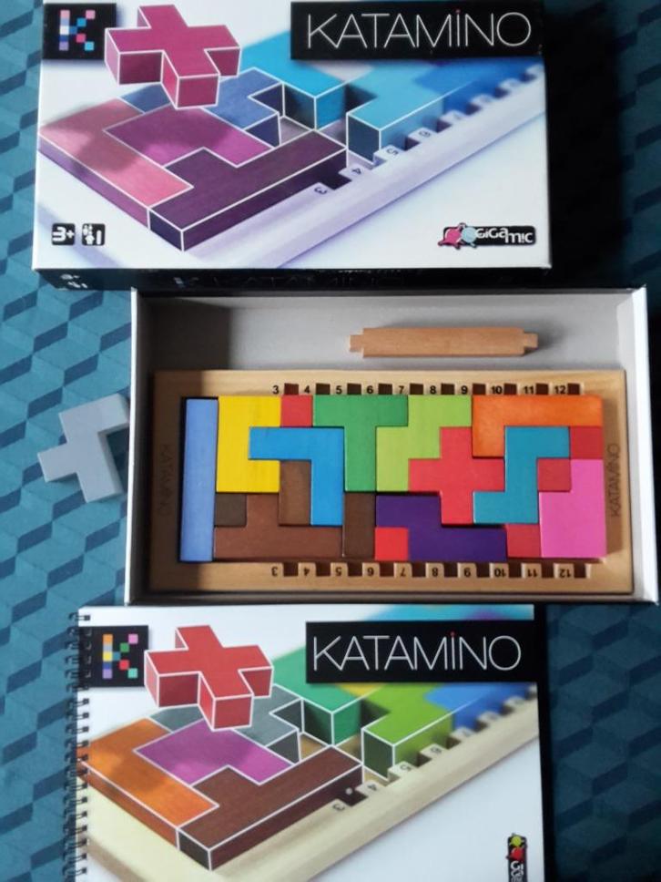 Nieuw spel Katamino, 2-4 spelers, 8+, + 1 gratis promo, Hobby en Vrije tijd, Gezelschapsspellen | Bordspellen, Nieuw, Ophalen of Verzenden