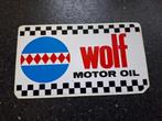Vintage sticker Wolf Motor Oil Formule 1 racing team, Verzamelen, Ophalen of Verzenden, Zo goed als nieuw, Merk