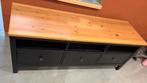 Meuble tele Hemnes ikea, Huis en Inrichting, Kasten |Televisiemeubels, Ophalen, Gebruikt, 100 tot 150 cm, Grenenhout