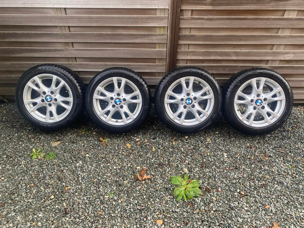 Jantes BMW 16 Original + Pneus Hiver Neufs 195/55/16, Autos : Pièces & Accessoires, Pneus & Jantes, Pneus hiver, 16 pouces, Pneu(s)