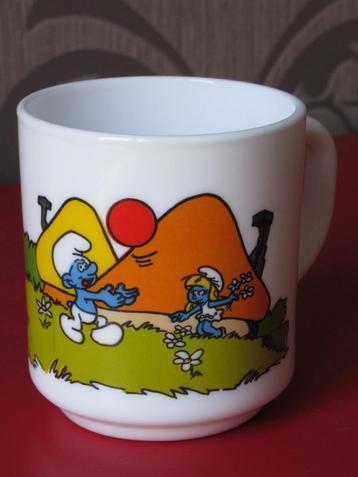 smurfentas-arcopal-jaar 1984-verzamelen beschikbaar voor biedingen