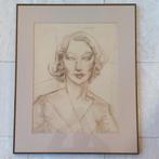 Paul JOOSTENS ( Antwerpen 1889 - 1960 ). Kubisme. Poezeloes., Enlèvement ou Envoi