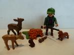 Playmobil boswachter met dieren, Kinderen en Baby's, Speelgoed | Playmobil, Ophalen of Verzenden, Zo goed als nieuw, Los Playmobil